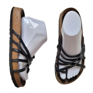PAPILLIO BY BIRKENSTOCK Salamanca Indio Black Strappy Sandals